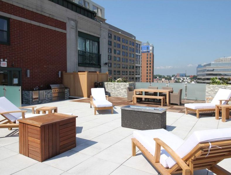 rooftop sitting area 